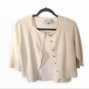 St. John XL sweater set